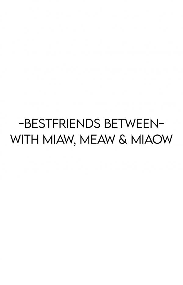 Bestfriend between miaw, meaw & miaow